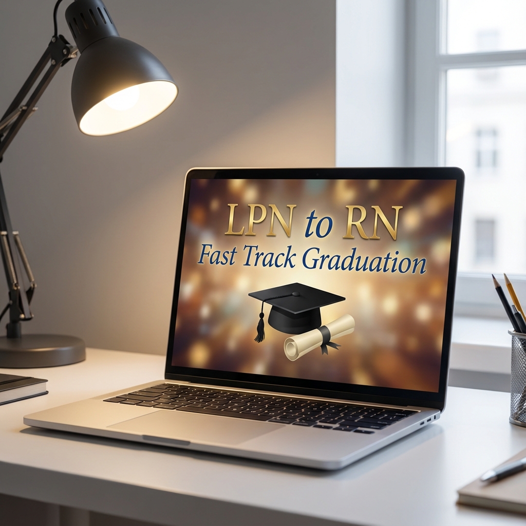 Accelerated LPN to RN program fast track graduation